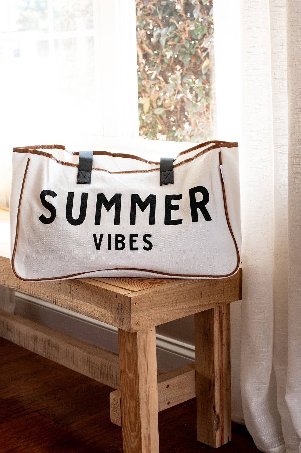 Kai Summer Vibes Canvas Tote Bag