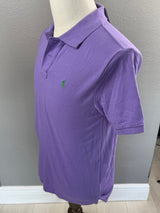 Polo Ralph Lauren Youth Boys Purple Cotton Polo Shirt Large NEW