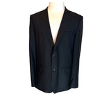 Zara Man Made In Morroco Black Blazer Size 44R