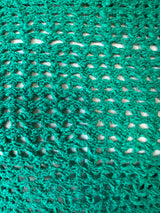 Chicos Emerald Crochet Small Vintage Sweater*