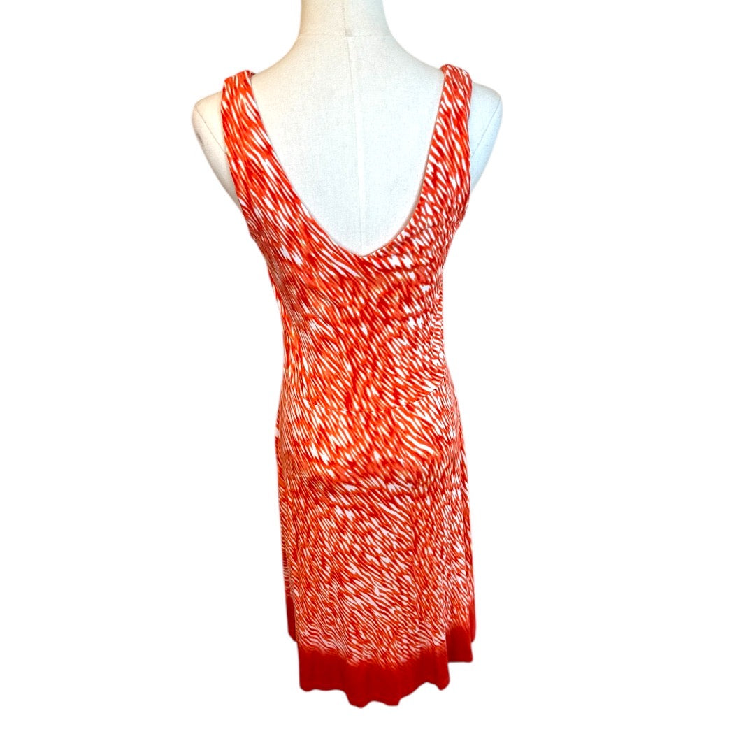 Athleta Orange Performance Golf Pickleball Dress With Shorts Size Small*