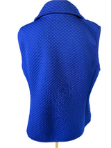 Lauren Ralph Lauren Blue Activewear Quilted Full Zip Preloved Vest XL*