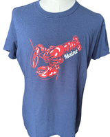 Nautical Navy Maine Lobster Tee