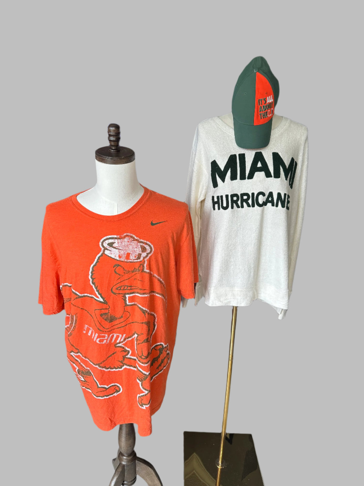 Nike Miami Hurricanes Vintage Macot Tee*