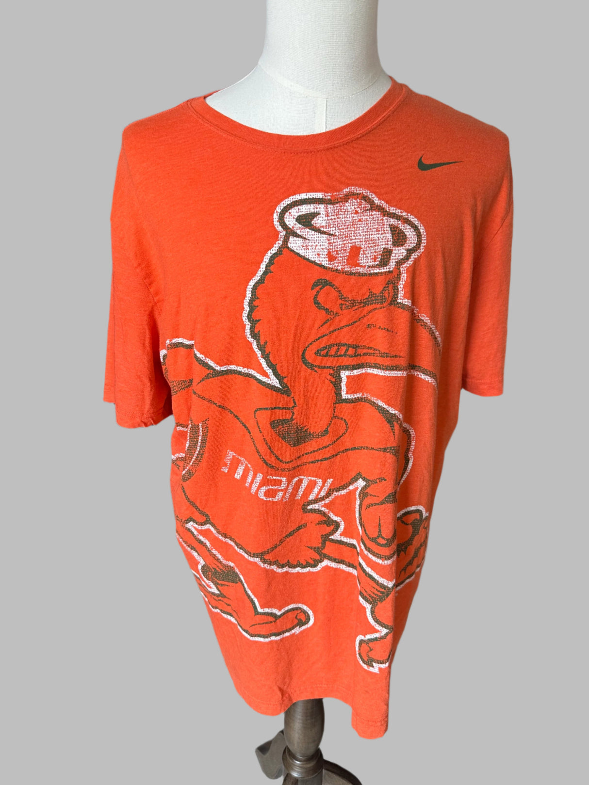 Nike Miami Hurricanes Vintage Macot Tee*