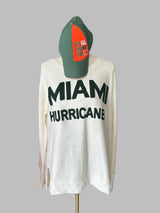 Three Square Miami Hurricanes Womens Cooper Crewneck