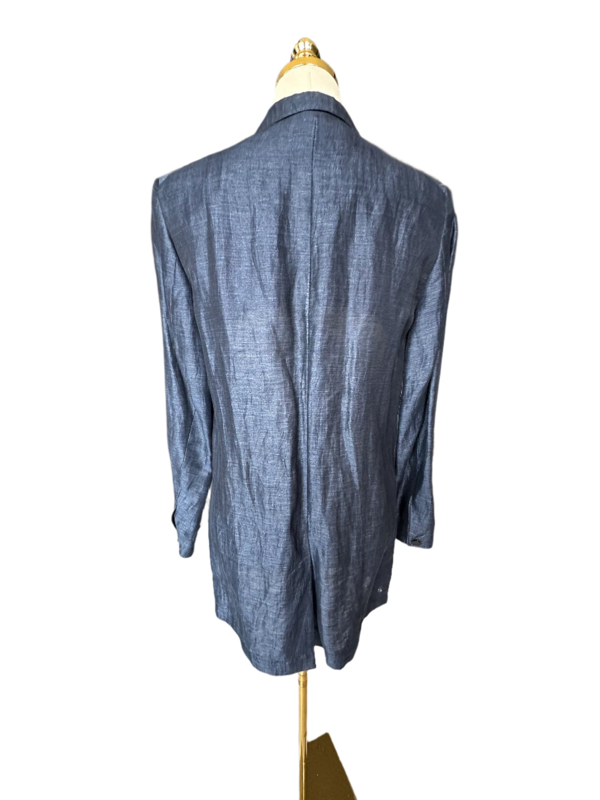 Rag & Bone Double Breasted Linen Silk Blend Vintage Blazer Size 6*