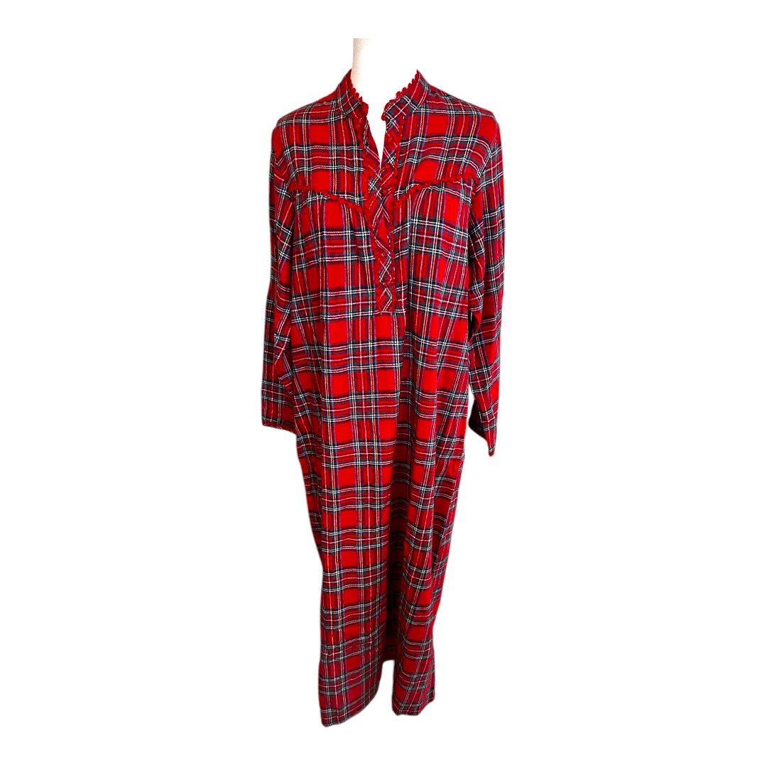 Charter Club Christmas Holiday Flannel Sleepwear Size Medium