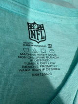 NFL Miami Dolphins Tiffany Blue Unisex Tee Size Medium