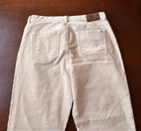 Lauren Jeans Co. Ivory Holiday Winter Cordoruy's Size 10