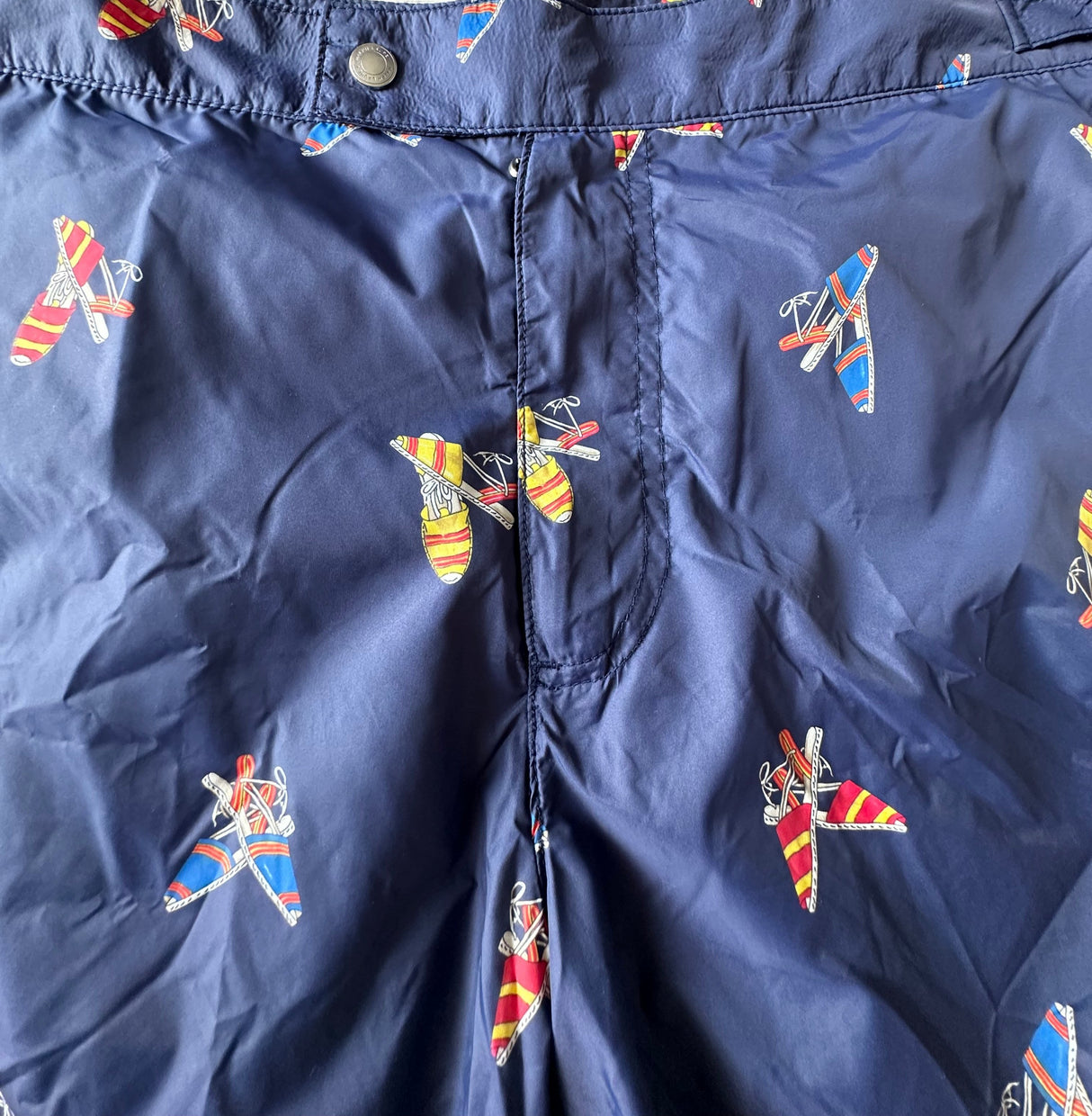 Polo by Ralph Lauren Esparadrilles Vintage Mens Swim Shorts Size 32*