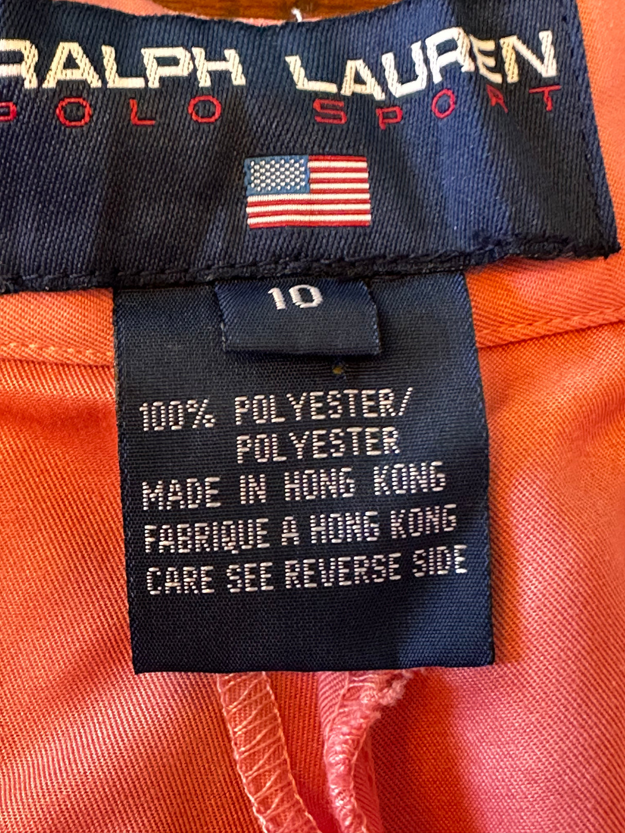 Ralph Lauren Polo Sport VINTAGE Womens Country Club Golf Shorts 10 NEW