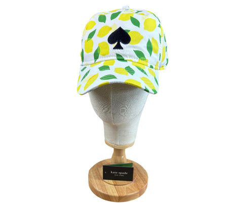 Kate Spade Lemon Toss stretch baseball breathable Hat New