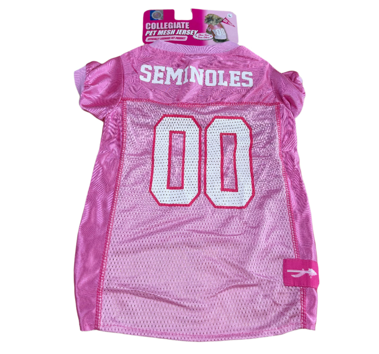 Pets First Collegiate University of Florida Seminoles Pink Pet Dog Jersey Large New