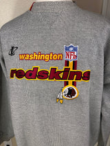 Pro Line NFL Washington Redskins Embroidered Crewneck Size Large