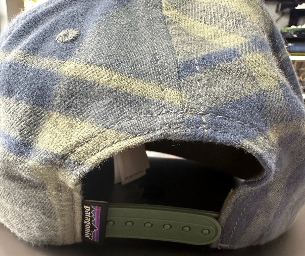 Patagonia Mid Crown Range Cap Flannel Adjustable