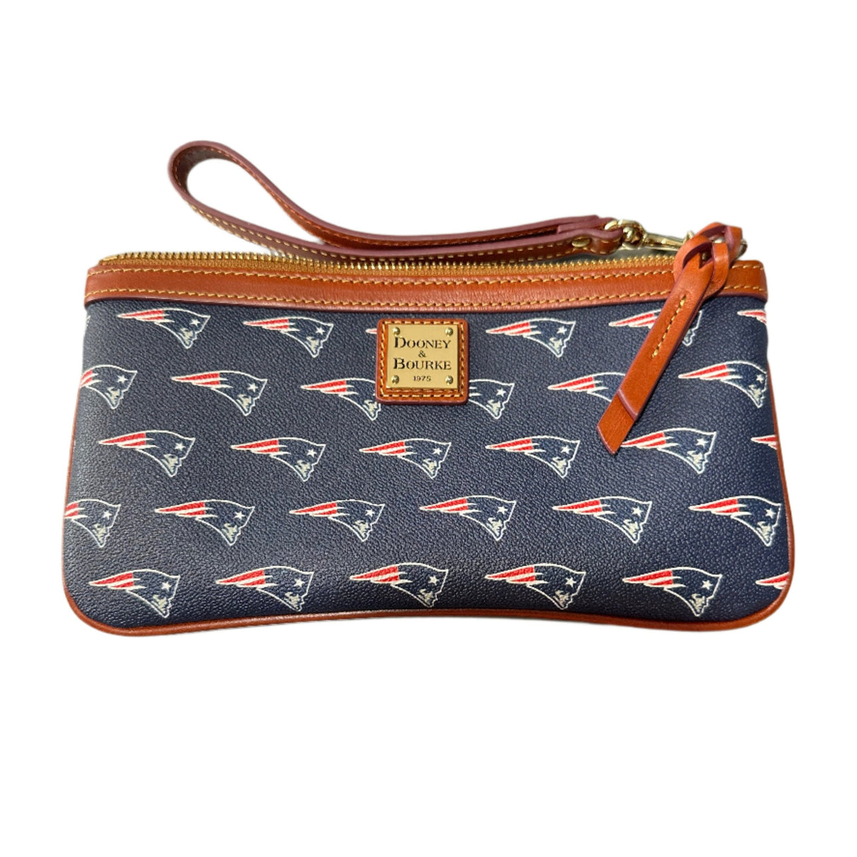 Dooney and Bourke Vintage New England Patriots Wristlet*