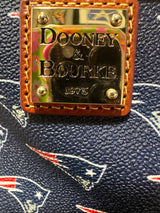 Dooney and Bourke Vintage New England Patriots Wristlet*