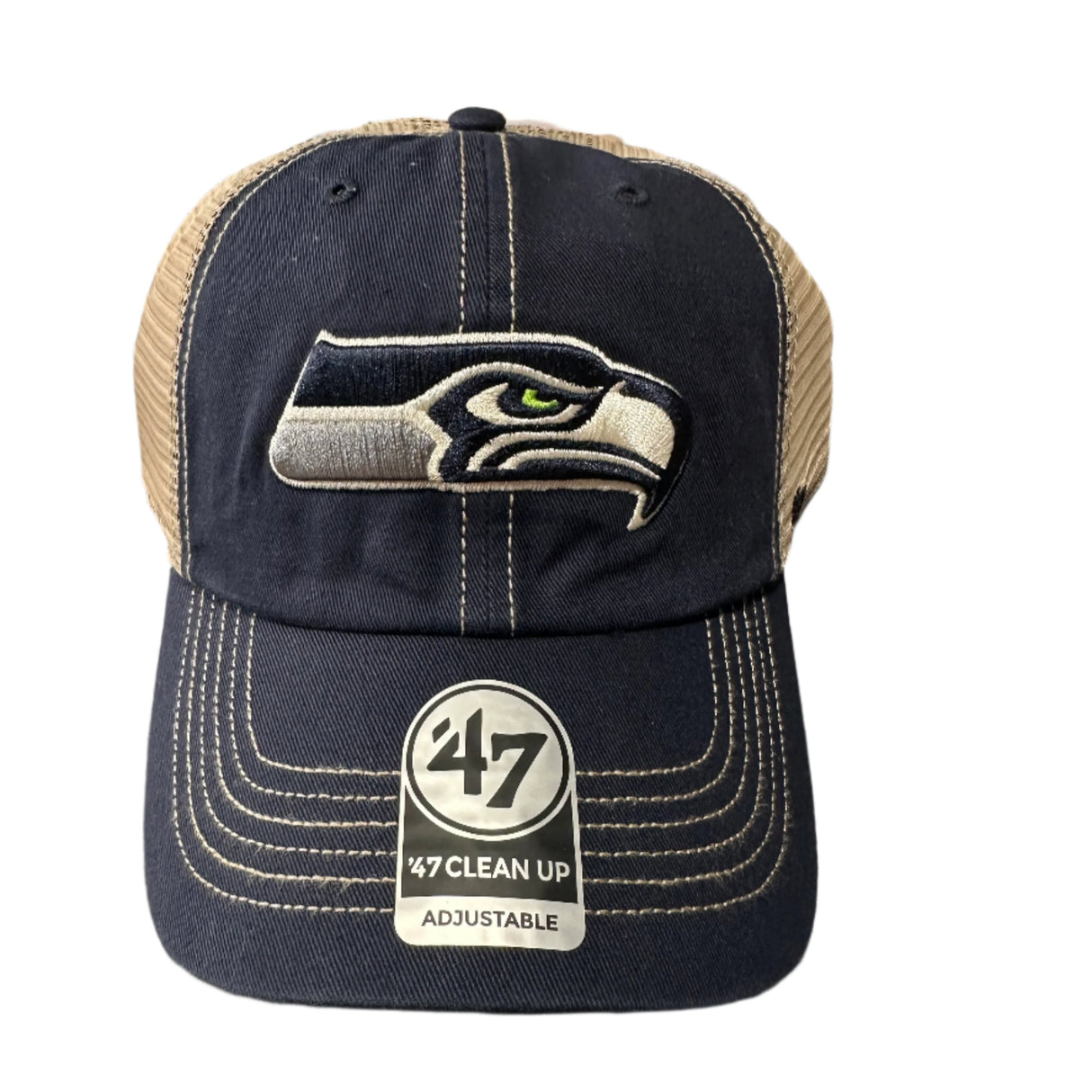 47 Brand NFL Seattle Seahawks Clean Up Mesh Hat