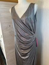 Lauren Ralph Lauren Metallic Evening Dress