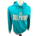 Ultra NFL Miami Dolphins Embroidered Varsity Hoodie Size Small New