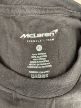 McLaren Miami Formula 1 Team Mens Black Cotton Tee Xlarge New