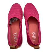 Ryka Hera Surround Fit Pink Knit Womens Slip On Size 7M New