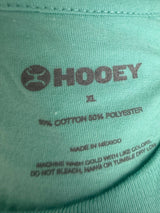 Hooey Teal Coastal Cowboy Cotton Tee Mens Size XL New