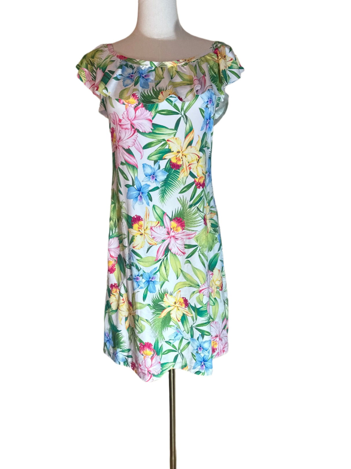 Tommy Bahama Orchid Floral Beach Swim Cover Up