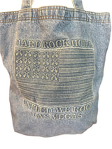 Hard Rock Hotel Las Vegas United We Rock Vintage Denim Shoulder Bag*