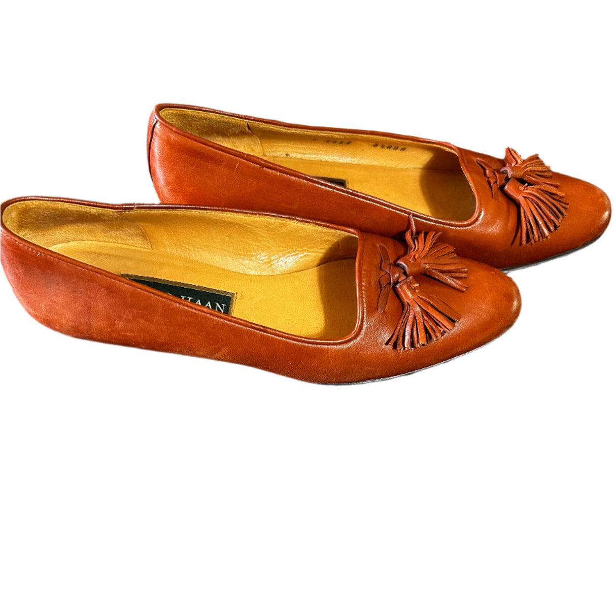 Cole Haan Leather Tassel Vintage Slip Ons Size 6.5*