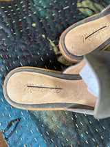 Madewell Floor Sample Grey Suede Mules Size 7