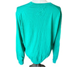 Brooks Brothers 346 V Neck Teal Mens Lightweight Sweater Size XL