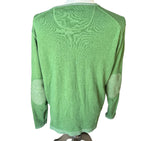 Tommy Bahama Palm Green Mens Preloved Crewneck Sweater Size XL*