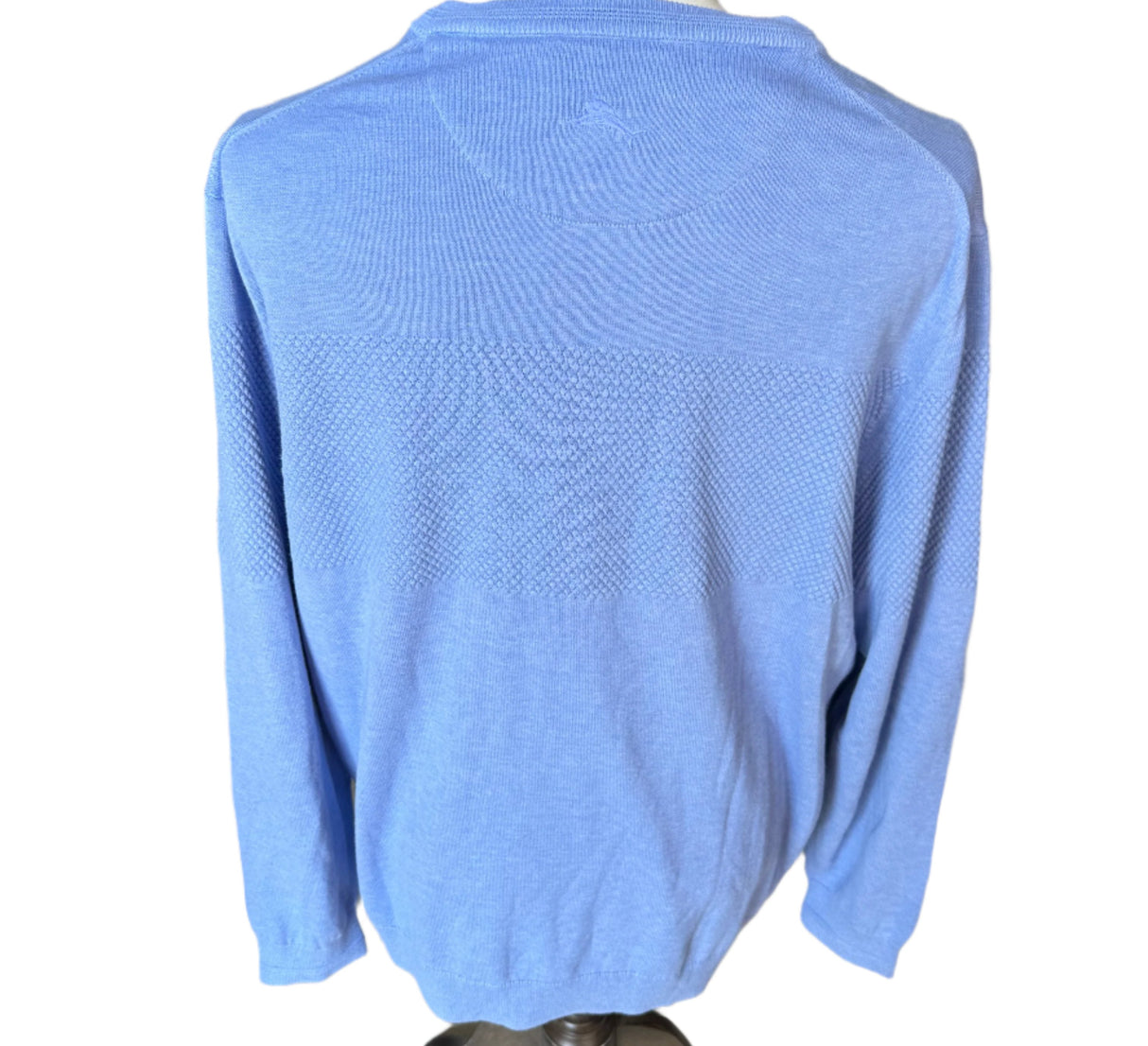 Tommy Bahama Island Zone Blue  Mens Coolmax Preloved Sweater 2XL*