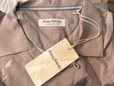 Tommy Bahama Veracruz Cay Grey Mens Shirts Size Medium New