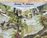 Tommy Bahama Cotton Tropical Island Print Preloved Shorts Size 34* 10"*