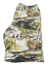 Tommy Bahama Cotton Tropical Island Print Preloved Shorts Size 34* 10"*