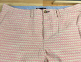 Tommy Hilfiger Vintage Flamingo Cotton Mens Shorts Size 36" 9"*
