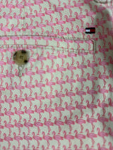 Tommy Hilfiger Vintage Flamingo Cotton Mens Shorts Size 36" 9"*