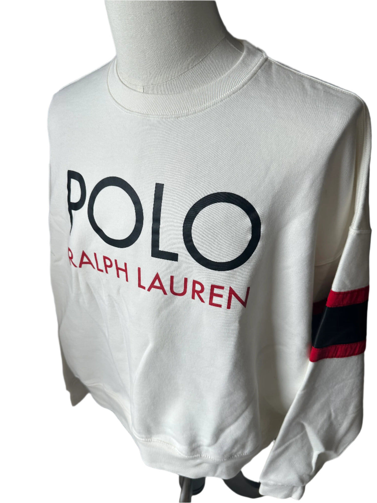 Polo Ralph Lauren Oversized Logo Crewneck Sweatshirt Size XL