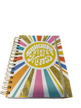 Sunshine State of Mind 100 page Spiral Bound Notebook