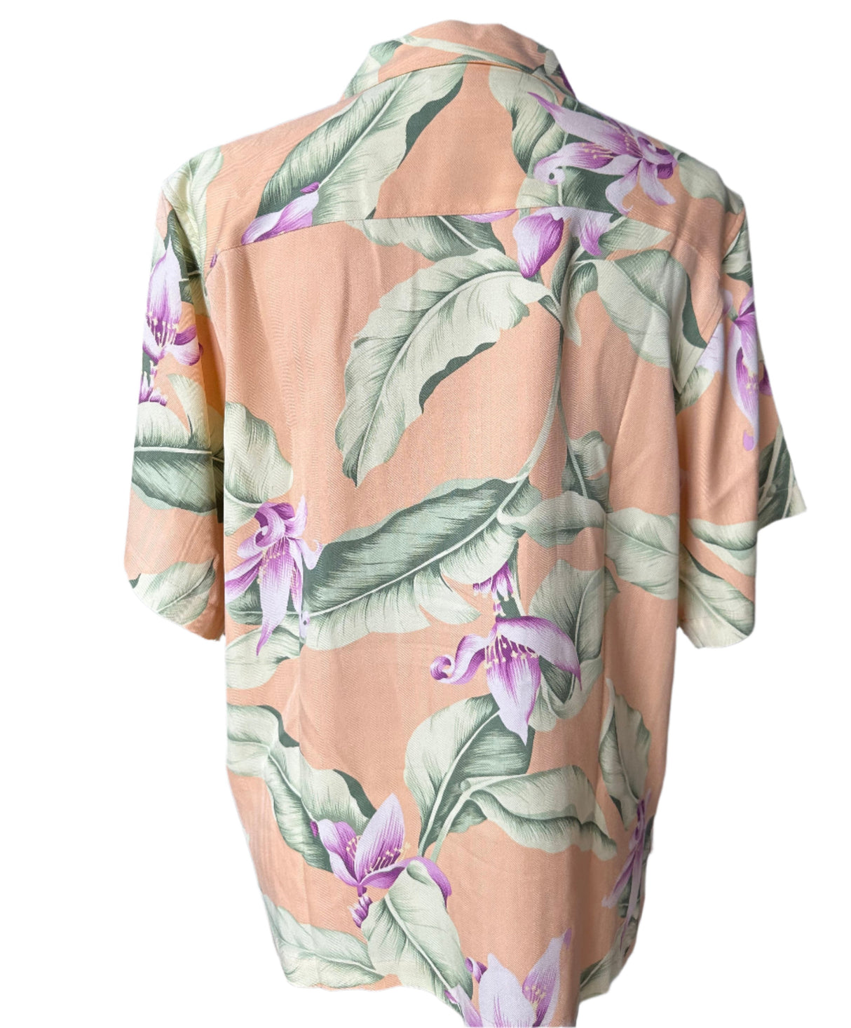 Tommy Bahama 100% Silk Womens Tropical Hawaiian Preloved Vintage Medium*