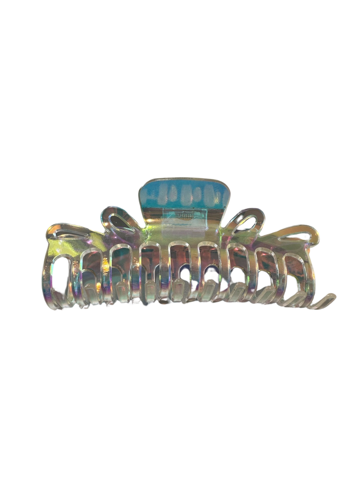 Wild Fable Chrome Irredescent Jumbo Claw Hair Clip