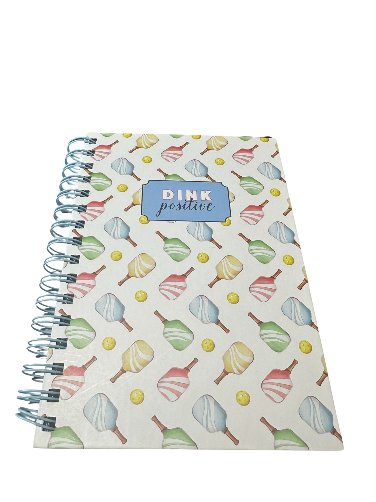 Pickleball 100 Page Spiral Bound Notebook