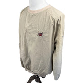 Polo Ralph Lauren Tan Vintage 90's V Neck Golf Windbreaker Mens Medium*