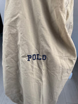 Polo Ralph Lauren Tan Vintage 90's V Neck Golf Windbreaker Mens Medium*