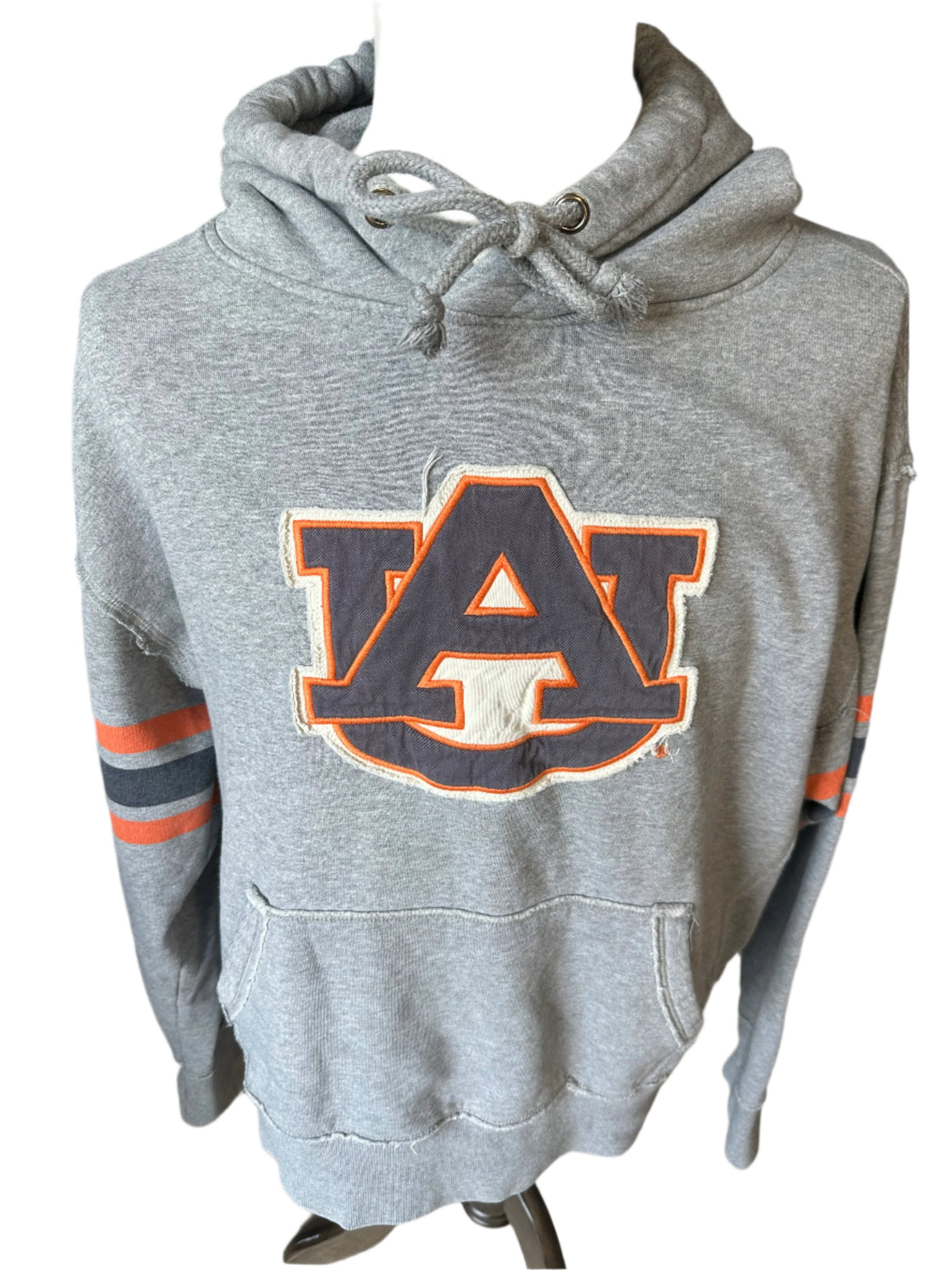 Colosseum Athletics University of Auburn Tigers Retro Hoodie Size Large*