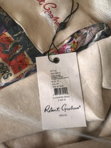 Robert Graham Stone Vegan Suede Two Button Pocket Square Blazer Medium
