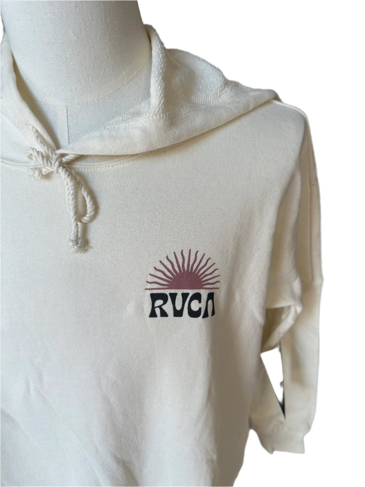 RVCA Sun Rise Womens Creme Hoodie